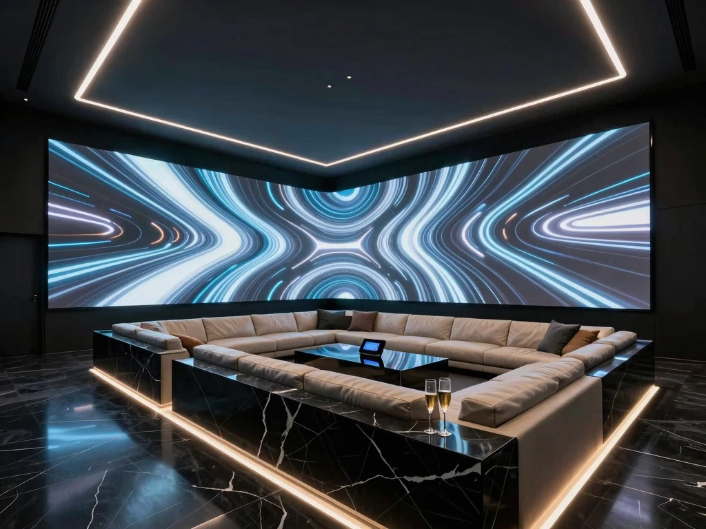 럭셔리 부티크 스타일 메인 룸 전경